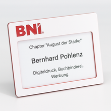 Laden Sie das Bild in den Galerie-Viewer, BNI Magnet-Namensschild