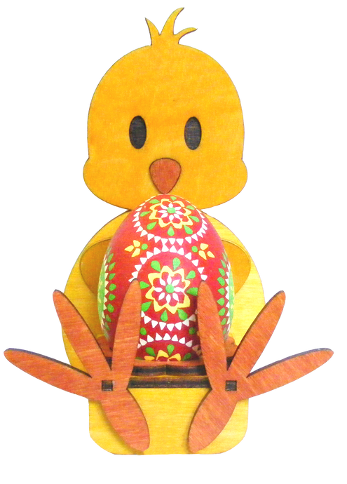 Chick (Sitting) - Wooden Easter Kit